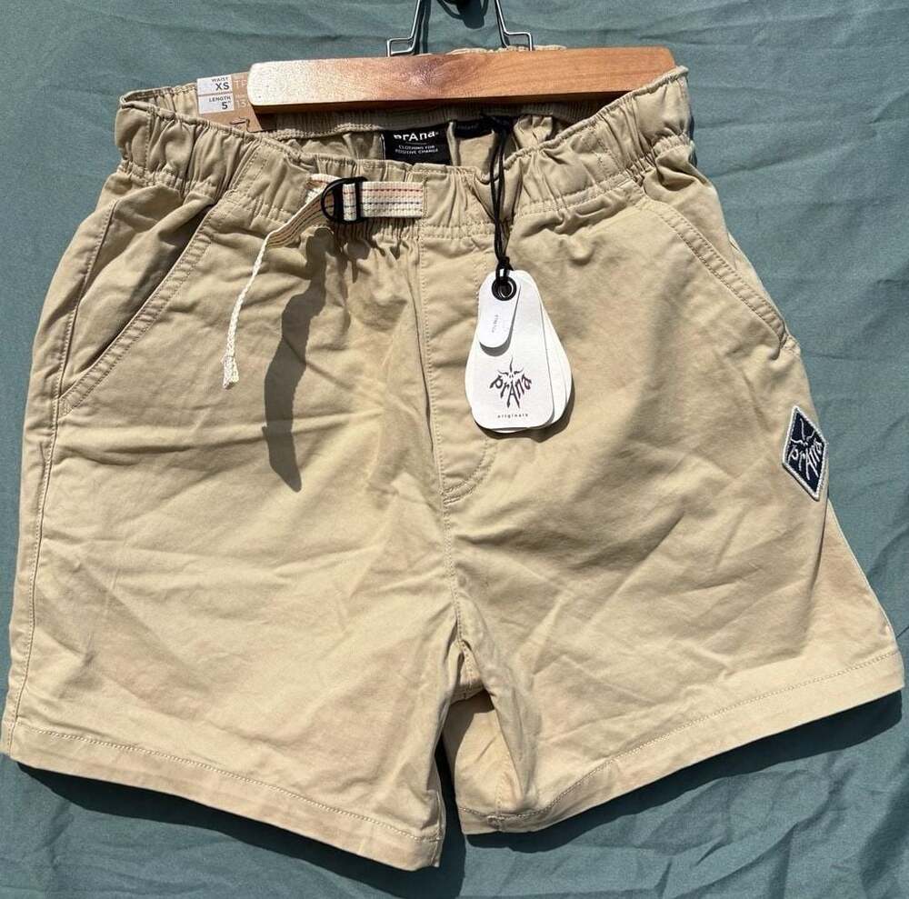 Prana Mojave Short Men's 5-Inch Inseam Elastic Waist Stretch Chino Shorts